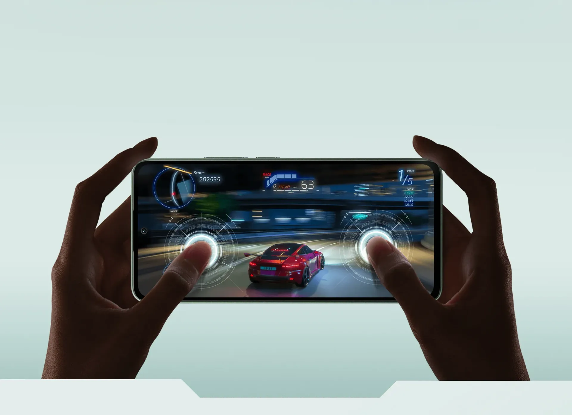 Tela AMOLED de 6,67 polegadas